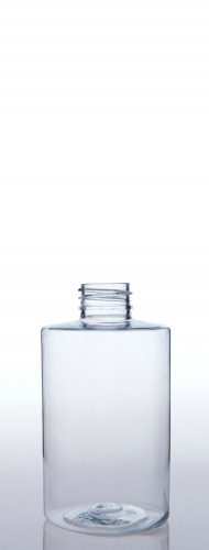 BT28-320-3，320ml 10.67oz cylinder clear PET bottle
