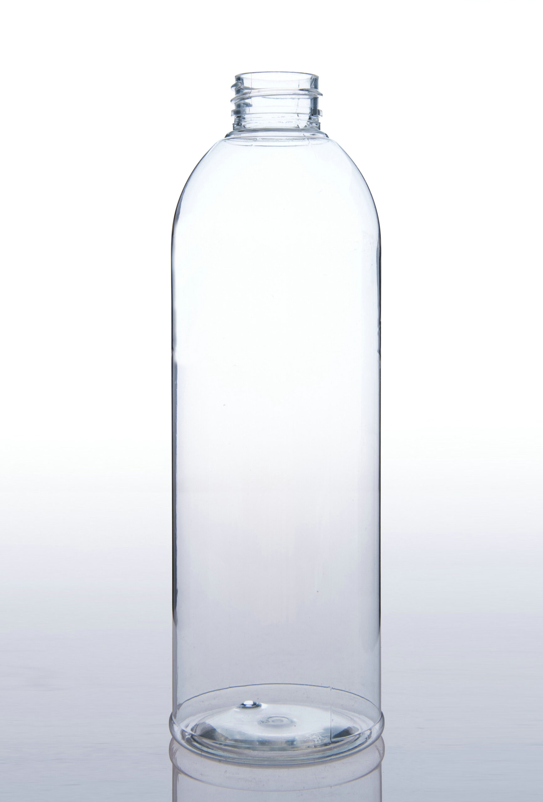 Clear Plastic Bottles - 1 Liter Round Bottle