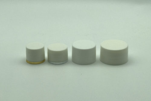 18-410, 20-410, 24-410, 28-410 white smooth screw caps, BSC-01