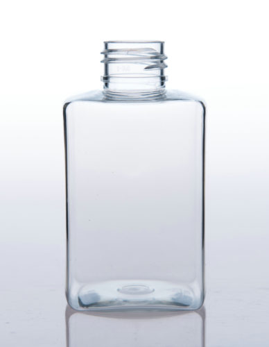 150ml 5oz square clear PET bottle, Item no.: BT24-150-4